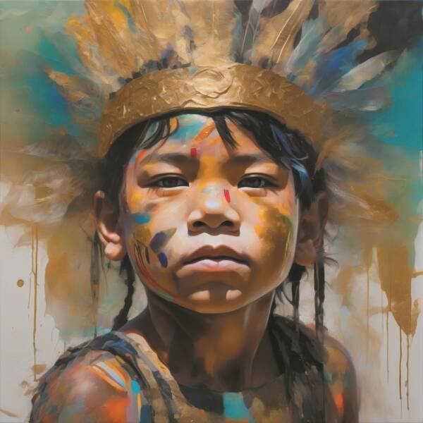 Niño del amazonas