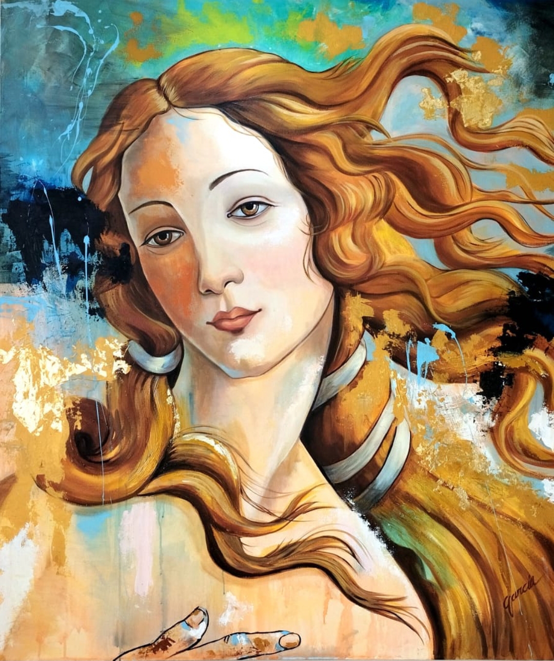 Venus, de la serie mujeres doradas